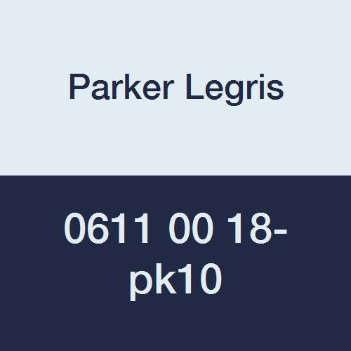 Parker Legris 0611 00 18-pk10 Legris 0611 00 18 Polietilen Susturucu, 3/8 NPT Erkek (10'lu Paket)