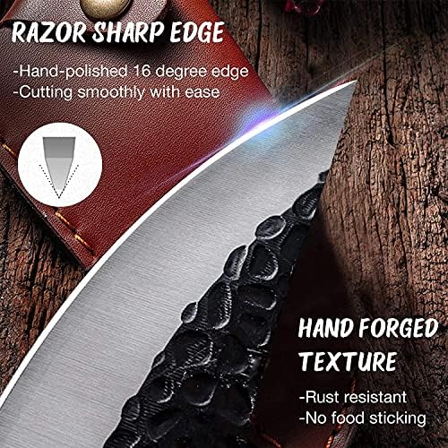 Huusk Siyah şef bıçağı Paketi Uzun Japon Mutfak Bıçakları Oyma Bıçağı Dilimleme Et Kaburga Kızartma Meyve BARBEKÜ Hediye Fikri