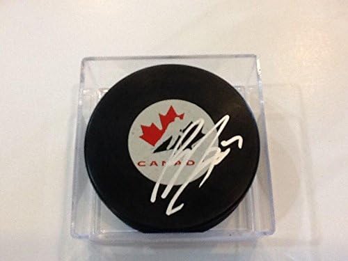 Ryan Murray İmzalı Kanada Takımı Hokey Diski Columbus Blue Ceketler İmzalı c-İmzalı NHL Diskleri