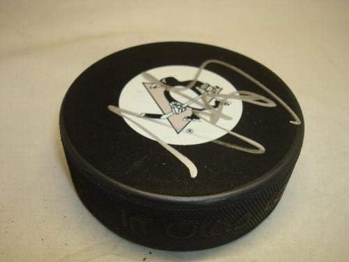 Tyler Kennedy İmzalı Pittsburgh Penguins Hokey Diski İmzalı 1A İmzalı NHL Diskleri