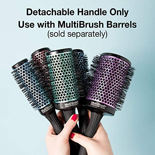 Olivia Garden MultiBrush Çıkarılabilir Termal Şekillendirici Saç Fırçası (elektrikli değil)