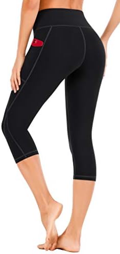 Heathyoga Yoga cepli pantolon Kadınlar için Yüksek Belli Tayt Kadınlar için Cepler ile Egzersiz Tayt Kadınlar için