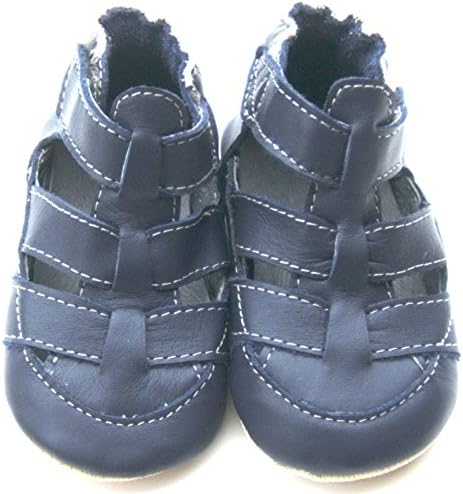 Prewalk Bebek Ayakkabıları Erkek Kız Bebek Çocuk Çocuk Yürüyor Beşik Çocuk İlk Yürüyüş Hediye İnce Kauçuk Taban Carmen Sandalet Donanma