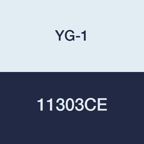 YG-1 11303CE HSSCo8 Çift Uçlu Değirmen, 2 Flüt, Normal Uzunluk, TiAlN-Extreme Finish, 3-1/8 Uzunluk, 11/32