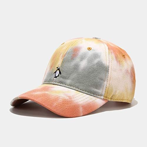 Şapka Beyzbol Hop Ayarlanabilir Unisex Şapka Kadın Kap Kravat Boyalı Güneş Erkekler Hip Beyzbol Kapaklar Pistil Visor Bere