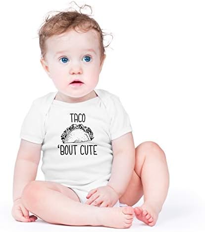 AW Modası Taco ' Bout Sevimli-Komik ispanyol Yemeği Pun-Nacho Ortalama Adam-Sevimli Tek Parça Bebek Bebek Tulumu