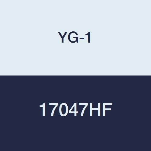 YG - 1 17047HF HSS End Mill, 2 Flüt, 42 Derece Sarmal, Düzenli Uzunluk Alüminyum, TiAlN-Futura Kaplama, 2-7/16 Uzunluk, 1/4
