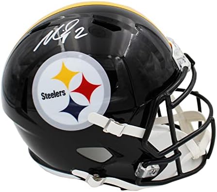 Michael Vick İmzalı Pittsburgh Steelers Speed Tam Boy NFL Kaskı - İmzalı NFL Kaskları