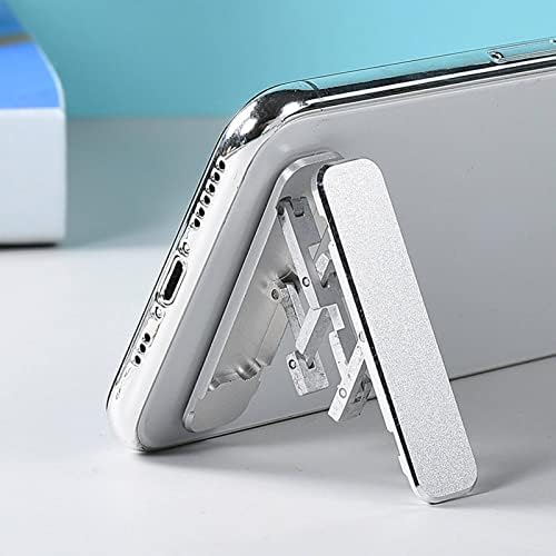 NA Sınır Ötesi sıcak Alüminyum Alaşım Katlanır Telefon Arka Tutucu Uygun Canlı Akış Masaüstü Standı Ultra İnce Mini Taşınabilir
