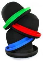 Oyna Hokkabazlık için Tumbler Şapka (58, Yeşil ile Siyah)
