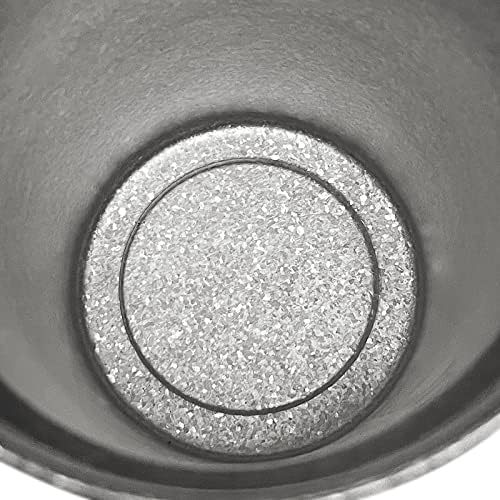 Likör için SİLVERANT Titanyum Cep Şişesi 500ml / 17.59 fl oz, Hunili Sırt Çantalı Cep Şişesi-SİLVERANT Titanyum Bira Kupa Bardağı ile