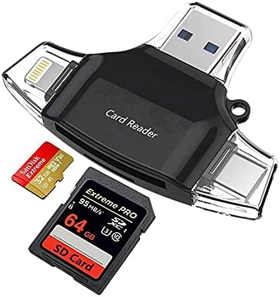 BoxWave Akıllı Gadget ile Uyumlu Astell & Kern Acro CA1000 - AllReader USB kart okuyucu, microSD kart okuyucu SD Kompakt USB Astell