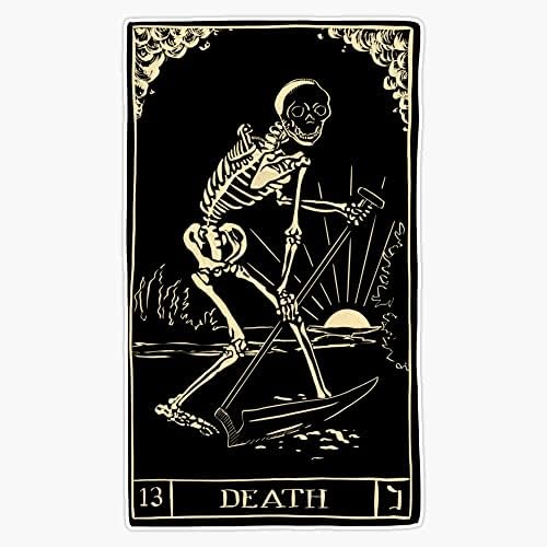 Ölüm Tarot Kartı Sticker tampon çıkartması Vinil Çıkartması 5
