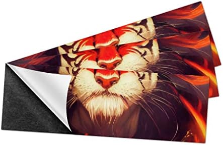 Serin Tasarım Manyetik tampon çıkartması-Vahşi Kedi TAMPON çıkartması-Yaratıcı TAMPON çıkartması