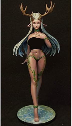 GoodYouth 1/12 Antik Fantezi Orman Kadın Elf Savaşçı Reçine Modeli Demonte ve Boyasız Minyatür Şekil Seti / / Ky3-71