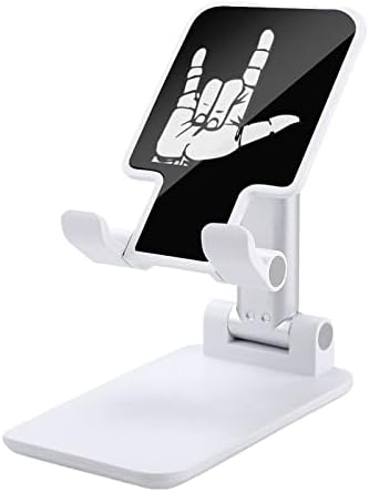 ASL Seni Seviyorum cep telefonu Standı Ayarlanabilir Katlanabilir Tablet Masaüstü telefon tutucu Aksesuarları