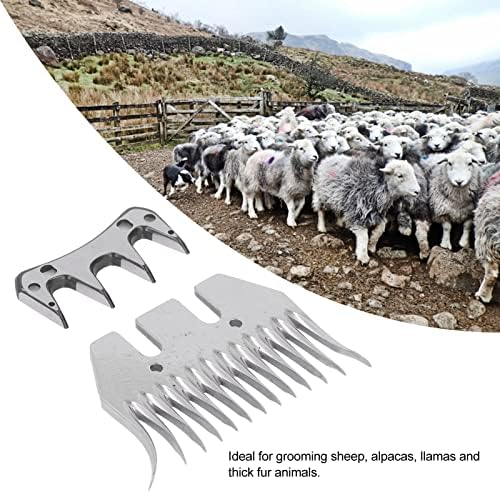 Koyun Makası Bıçak 13 Kavisli Diş Yüksek Karbonlu Çelik Yün Kesme Tarak Kesici Düzeltici