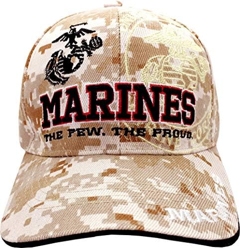 ABD Deniz Piyadeleri Resmi Lisanslı İşlemeli Amblem Beyzbol Şapkası Şapka