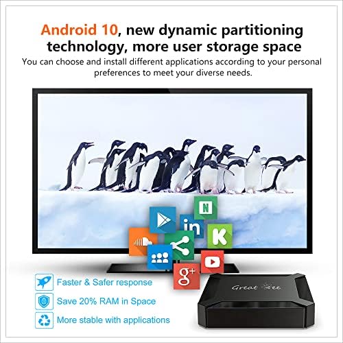 Büyük Arı En İyi Arapça TV IPTV Ücretsiz Yaşam için Android 10.0 Arap Set üstü Kutuları Dört Çekirdekli 1G 8G akıllı TV kutusuففللنندوق