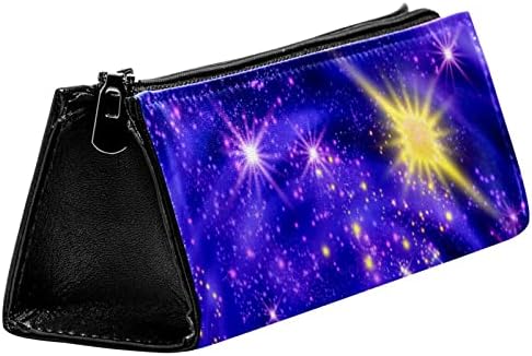 TBOUOBT Kadınlar için Kozmetik Çantaları, Makyaj Çantası Seyahat makyaj çantası Aksesuarları Organizatör, Bulutsusu Galaxy Mor Yıldız