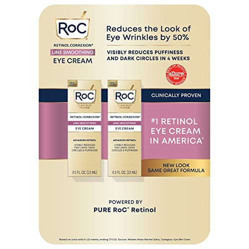 RoC Retinol Correxion Göz Kremi 2'li paket her biri 0,5 oz (15 ml)