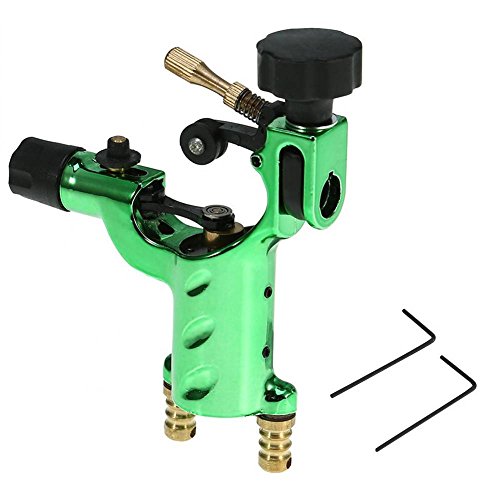 Dragonfly Rotary Dövme Makinesi Shader ve Liner Dövme Motor Gun Kitleri Kaynağı Sanatçılar İçin (Yeşil)